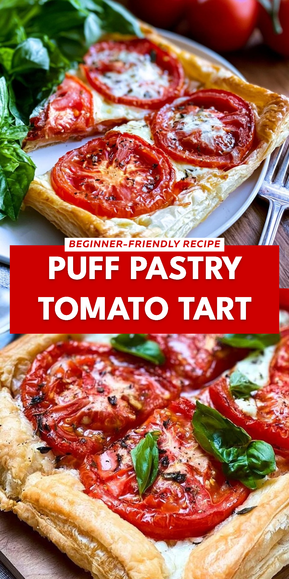 Puff Pastry Tomato Tart