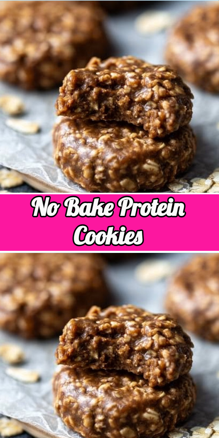 No Bake Protein Cookies