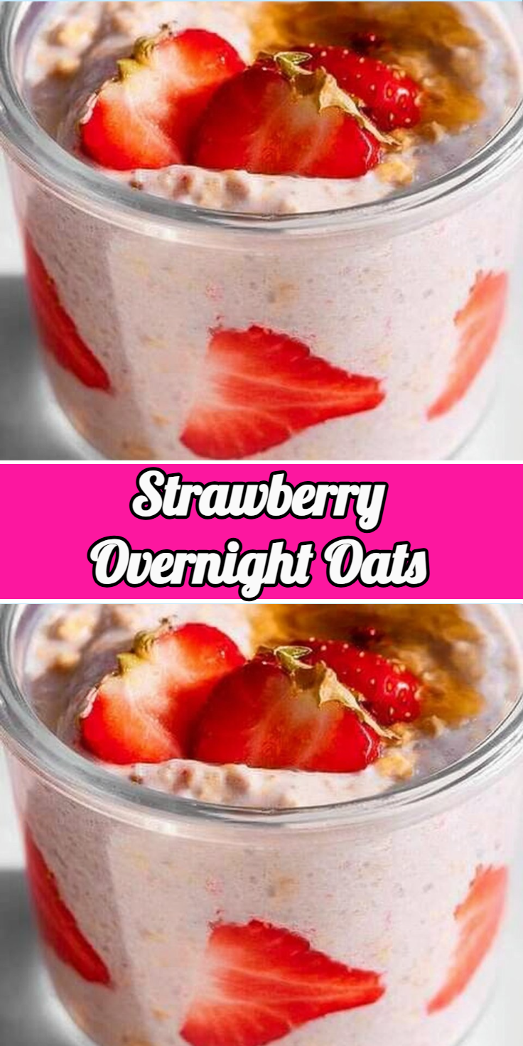 Strawberry Overnight Oats