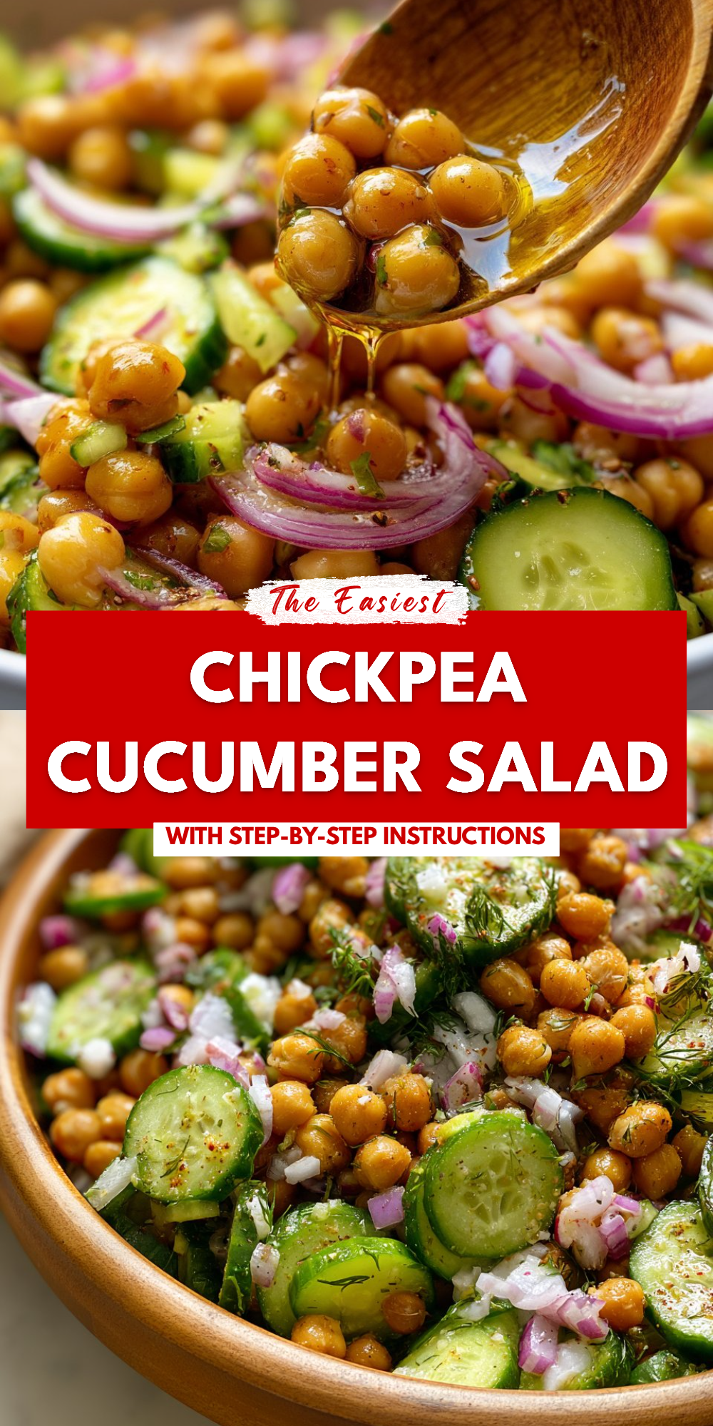 Chickpea Cucumber Salad