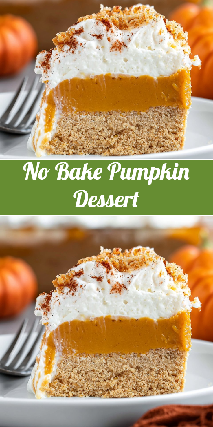 No Bake Pumpkin Dessert