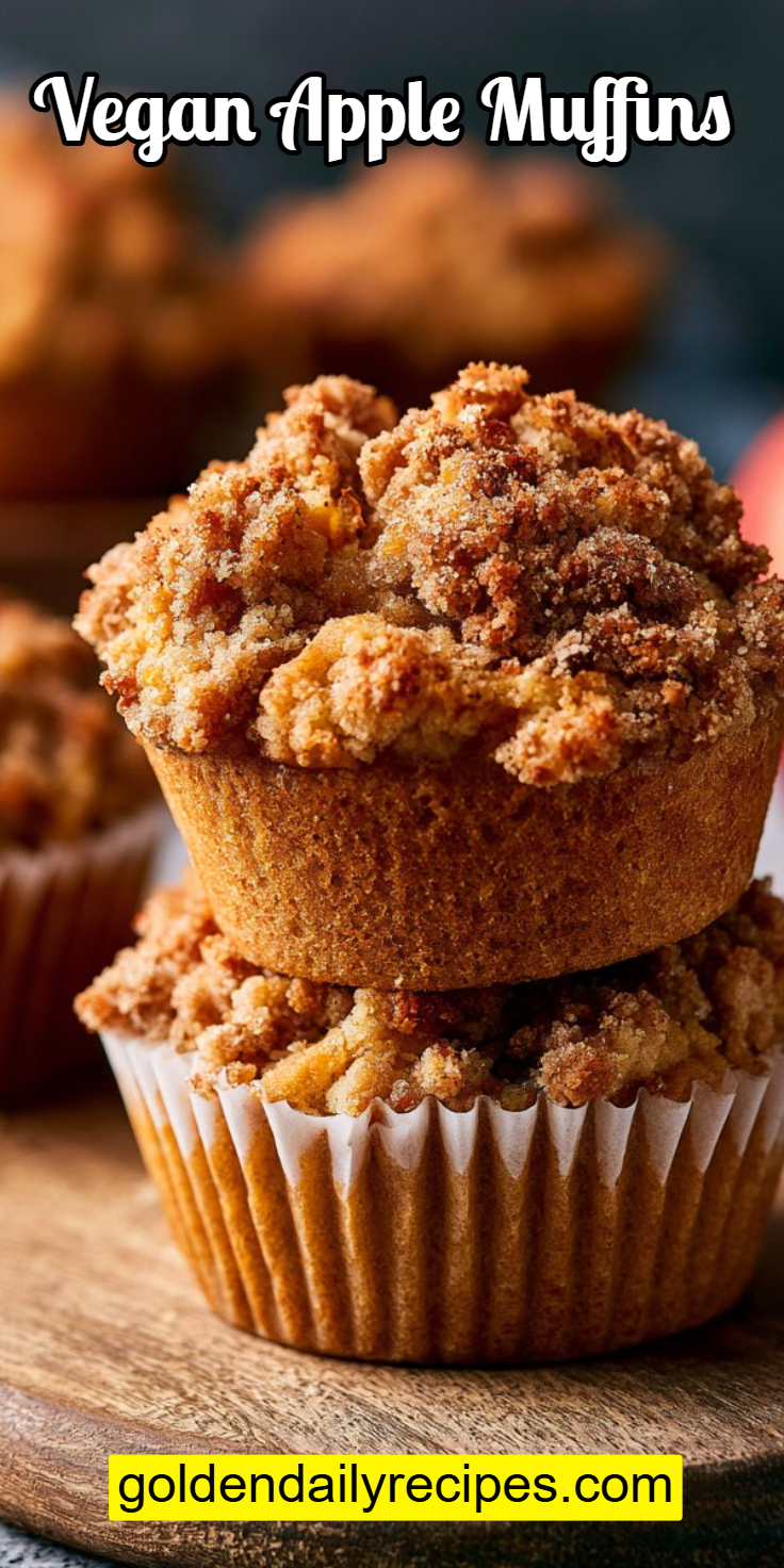 Vegan Apple Muffins