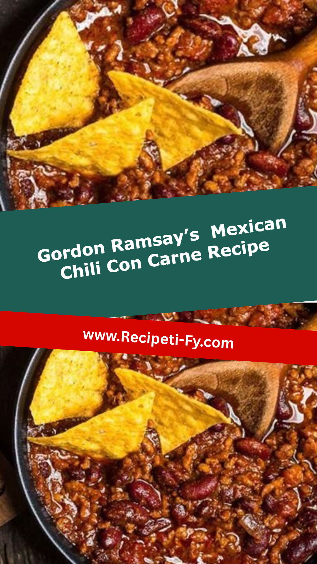 Gordon Ramsay’s Mexican Chili Con Carne Recipe