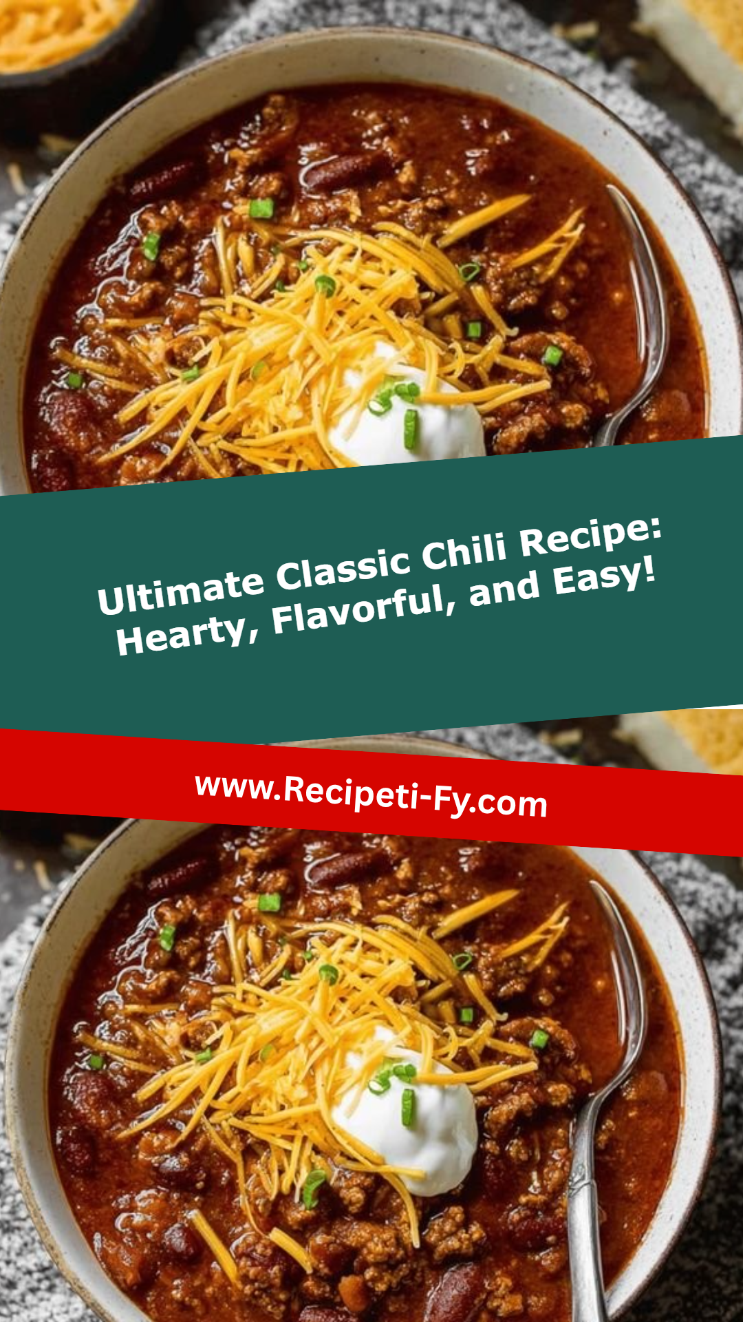Ultimate Classic Chili Recipe: Hearty, Flavorful, and Easy!