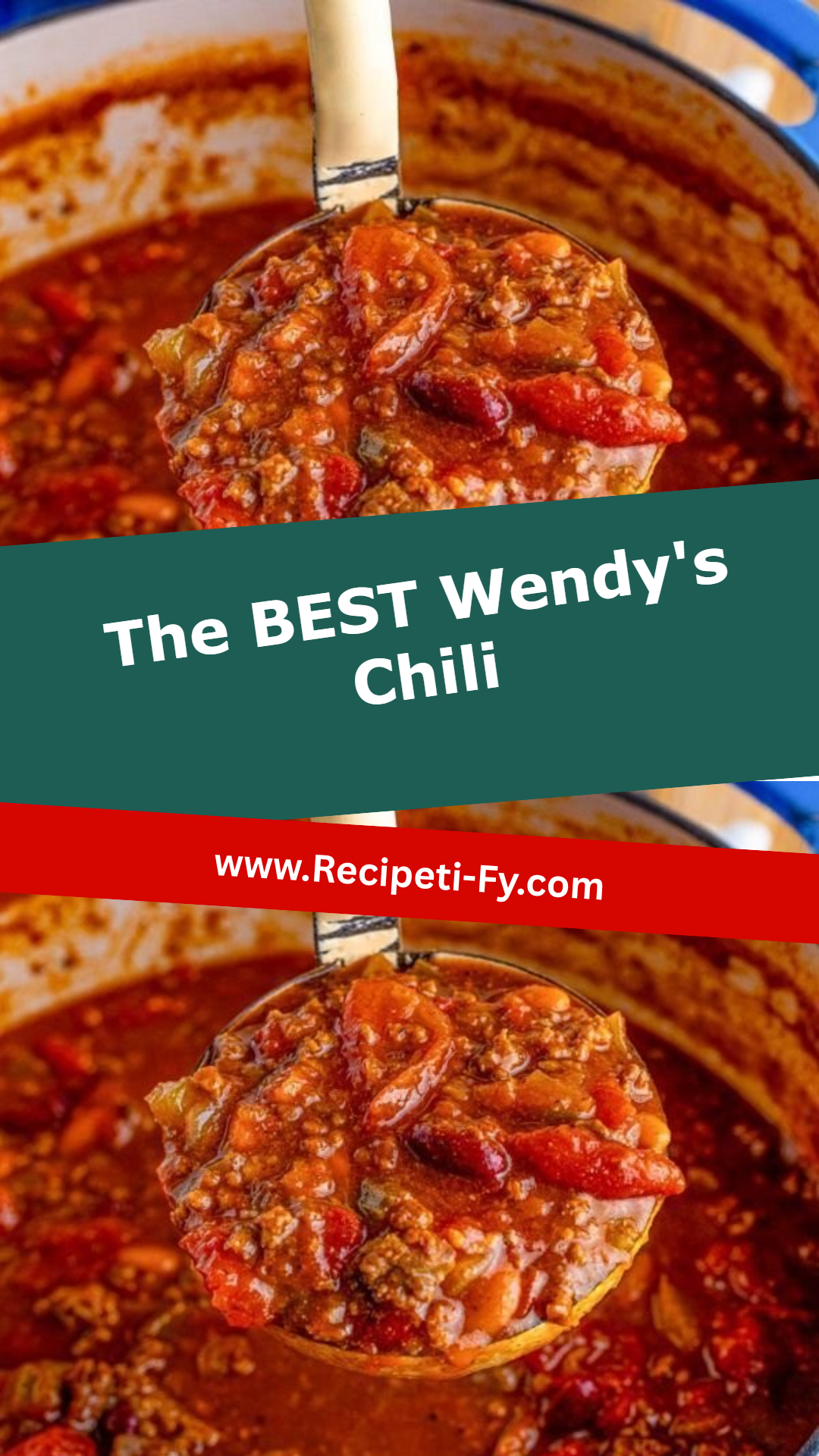 The BEST Wendy's Chili