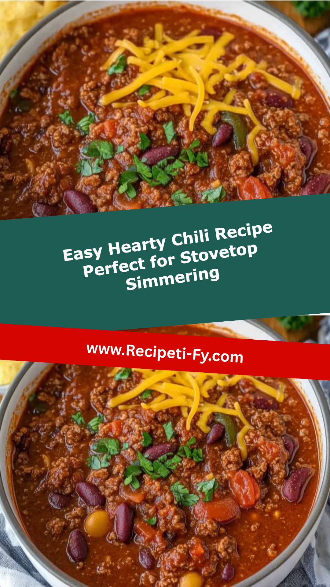 Easy Hearty Chili Recipe Perfect for Stovetop Simmering