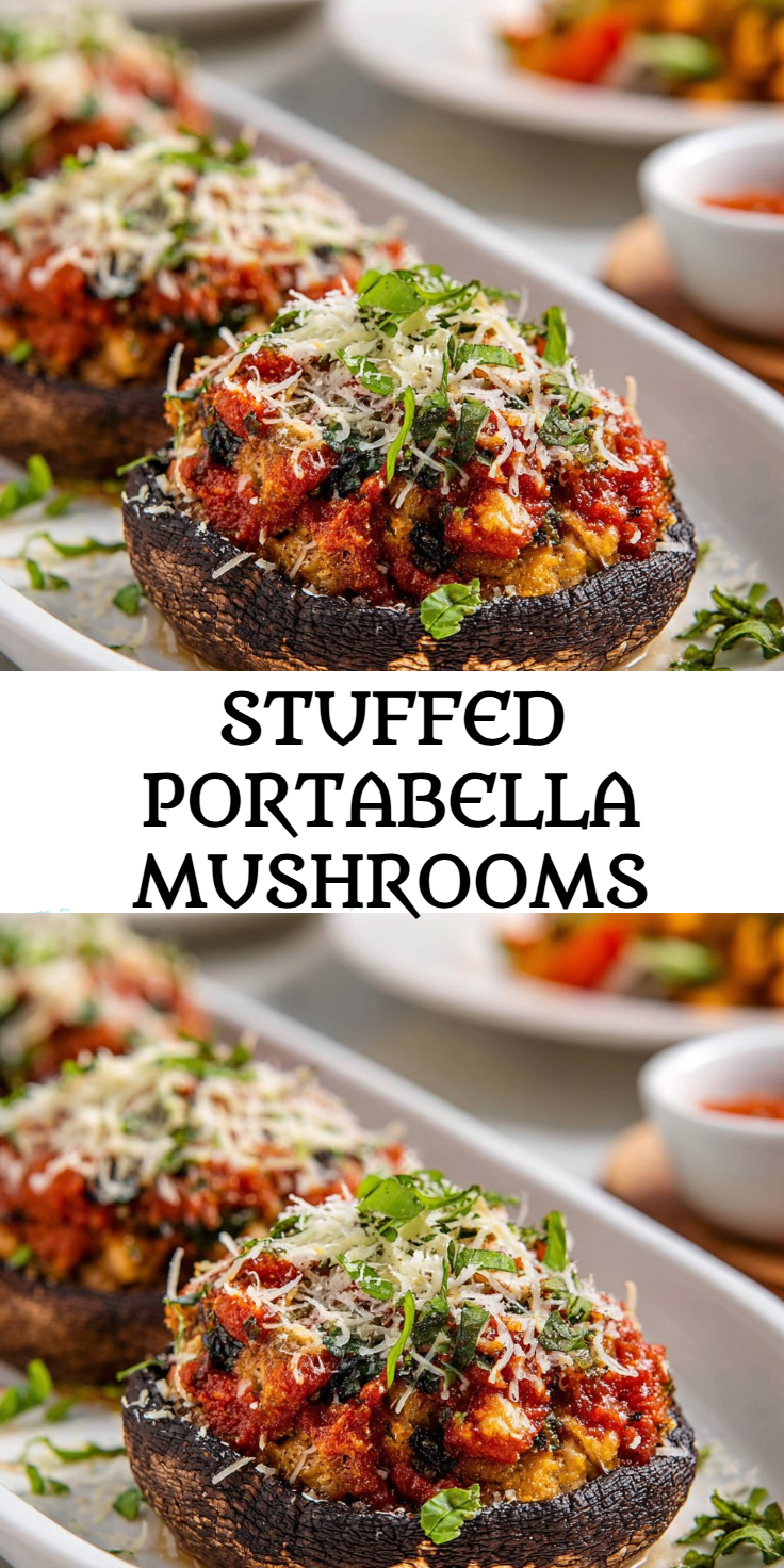 Stuffed Portabella Mushrooms