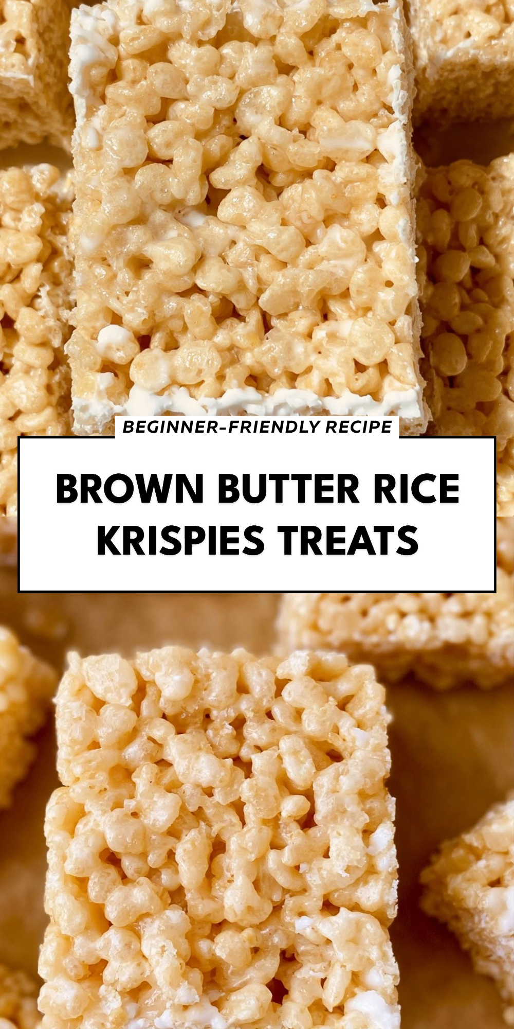 Brown Butter Rice Krispies Treats