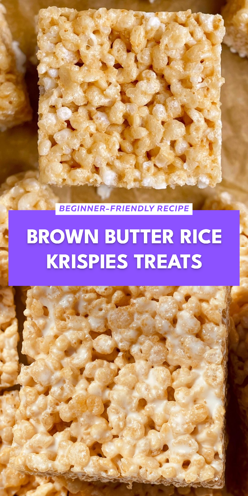 Brown Butter Rice Krispies Treats