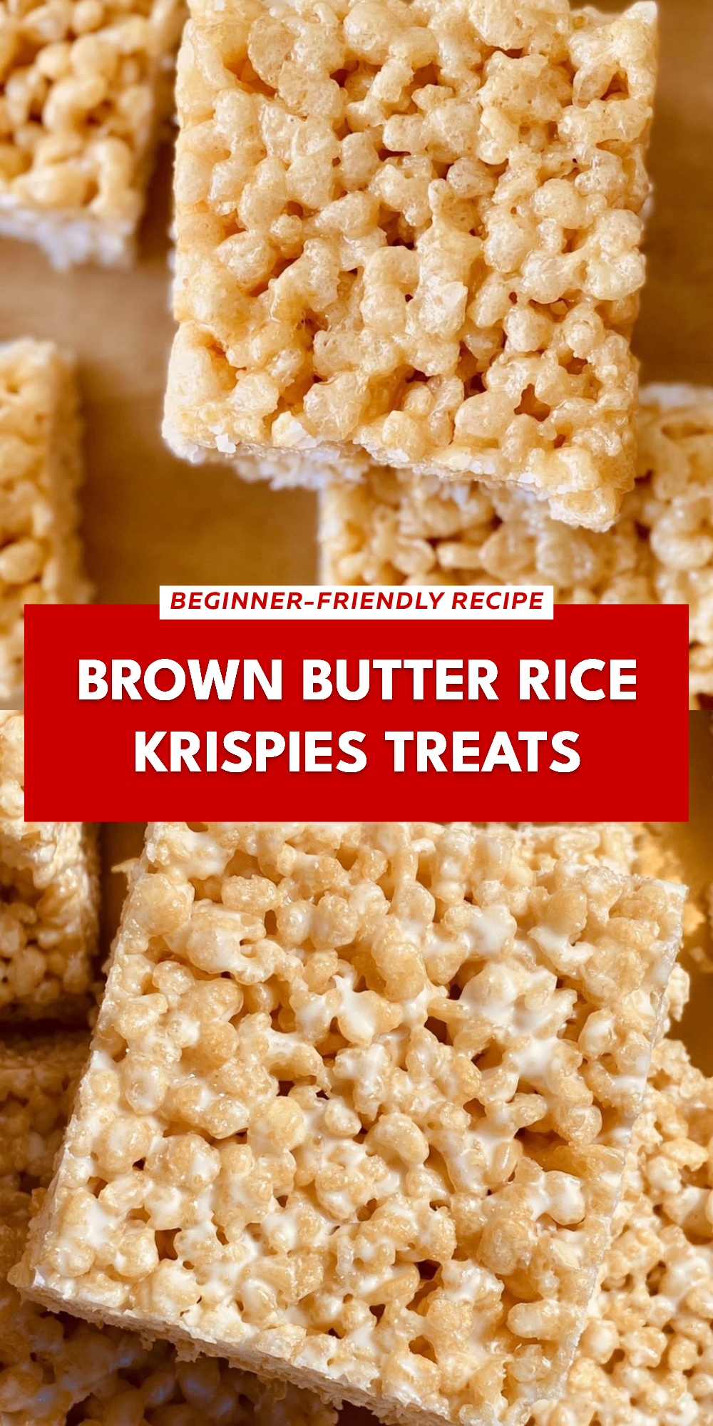 Brown Butter Rice Krispies Treats