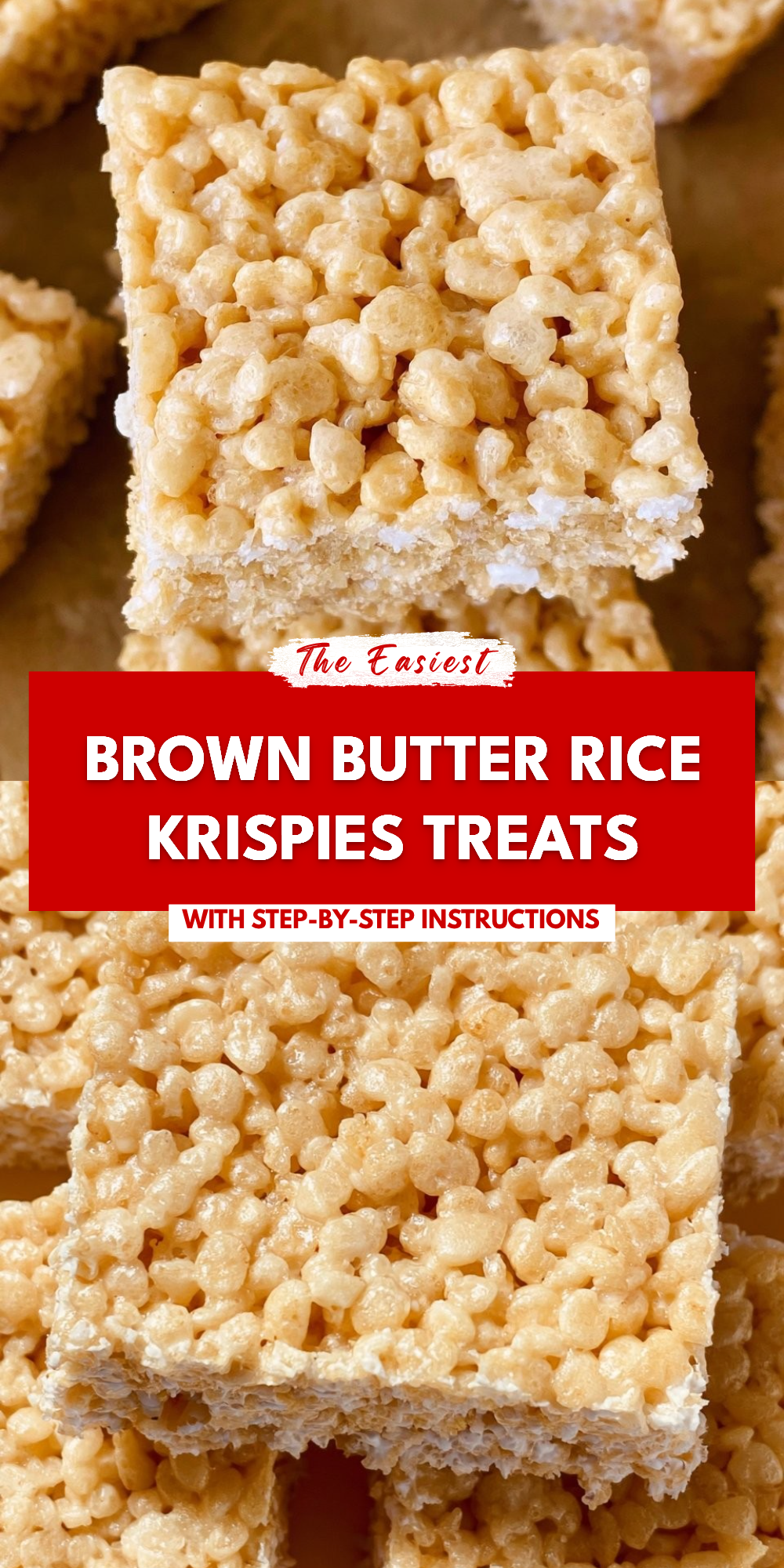 Brown Butter Rice Krispies Treats