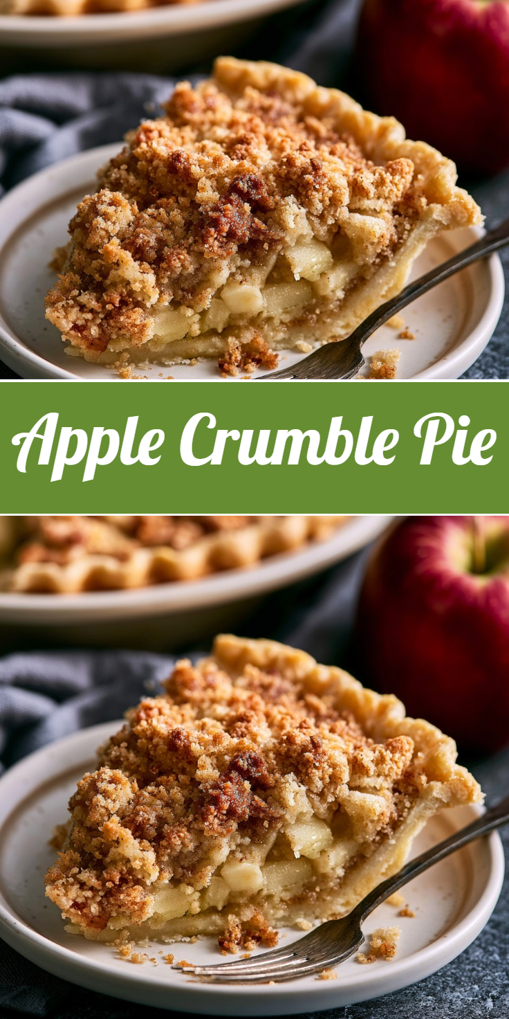 Apple Crumble Pie