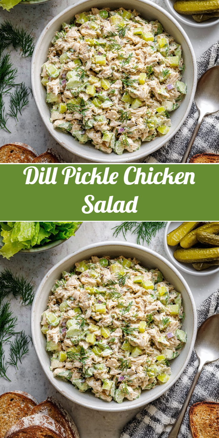 Dill Pickle Chicken Salad