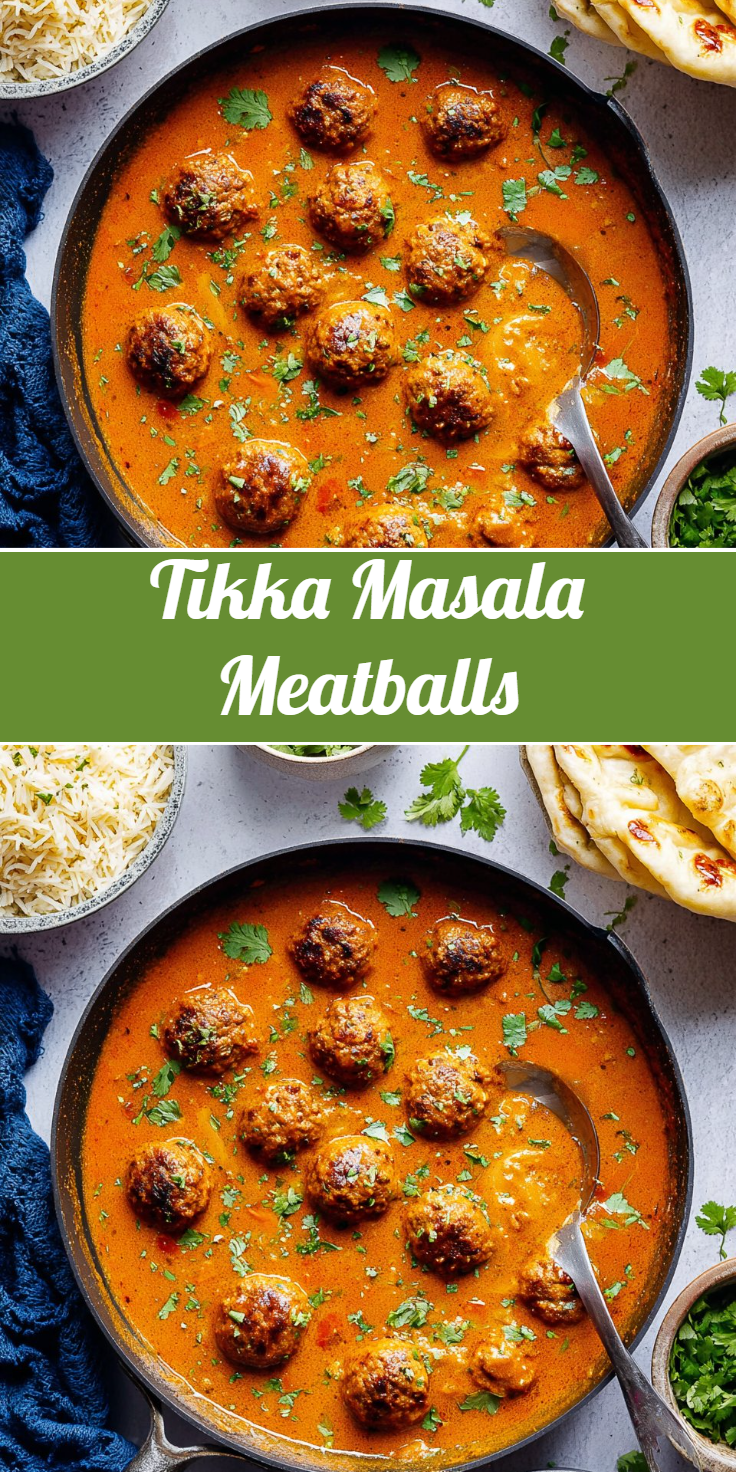 Tikka Masala Meatballs