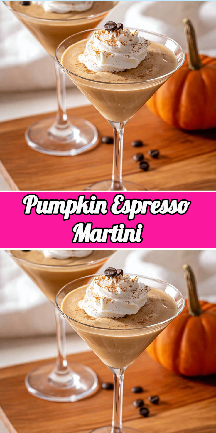 Pumpkin Espresso Martini