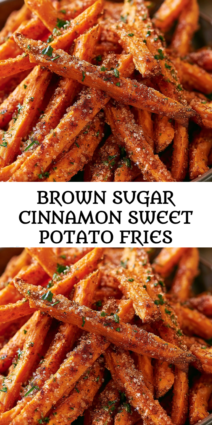Brown Sugar Cinnamon Sweet Potato Fries