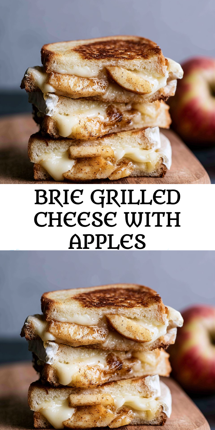 Brie Grilled Cheese With Apples