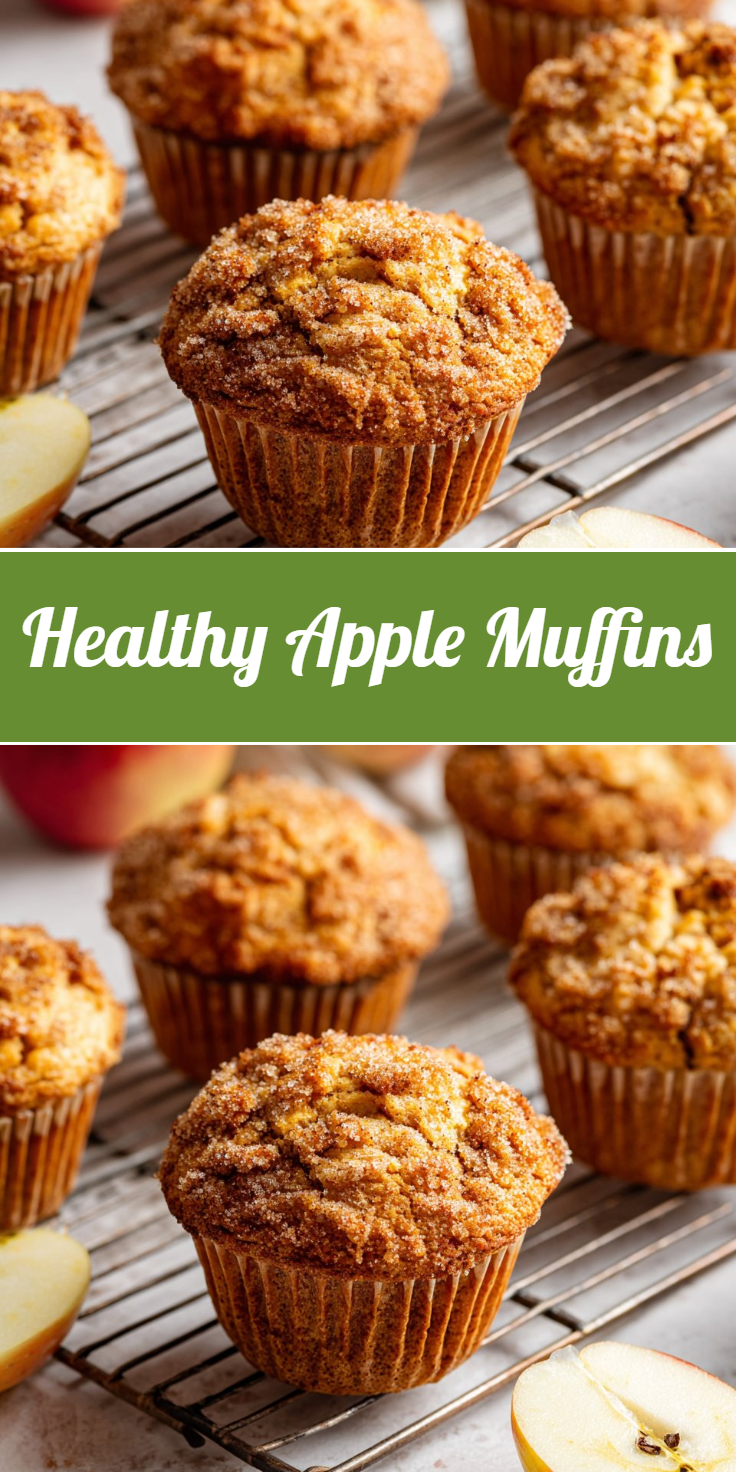 Healthy Apple Muffins