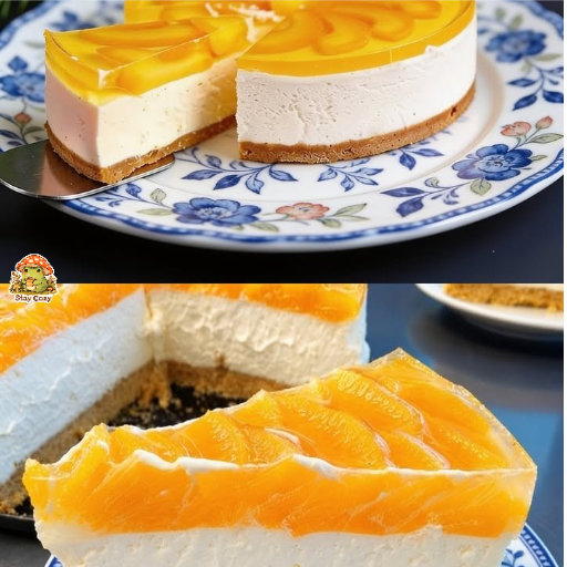 Pfirsich-Dessert ohne Backen: Einfaches No-Bake-Rezept
