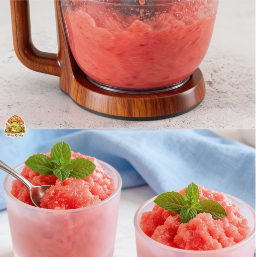 Wassermelonen-Dessert mit drei Zutaten – Einfaches Sommerrezept