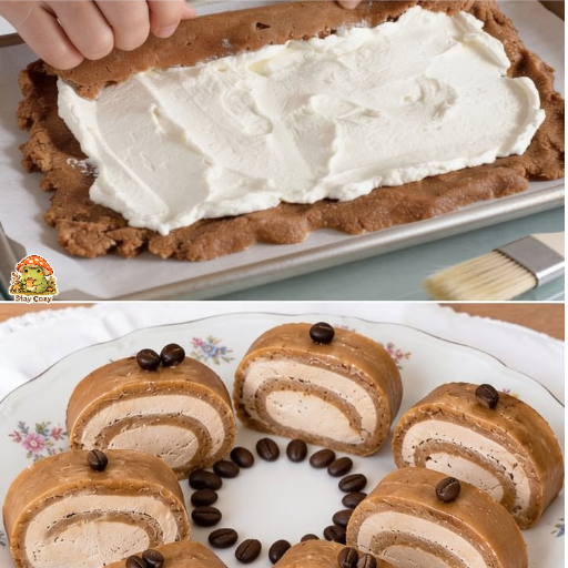 No-Bake Kaffee-Rolle Rezept - Einfaches Dessert ohne Backen