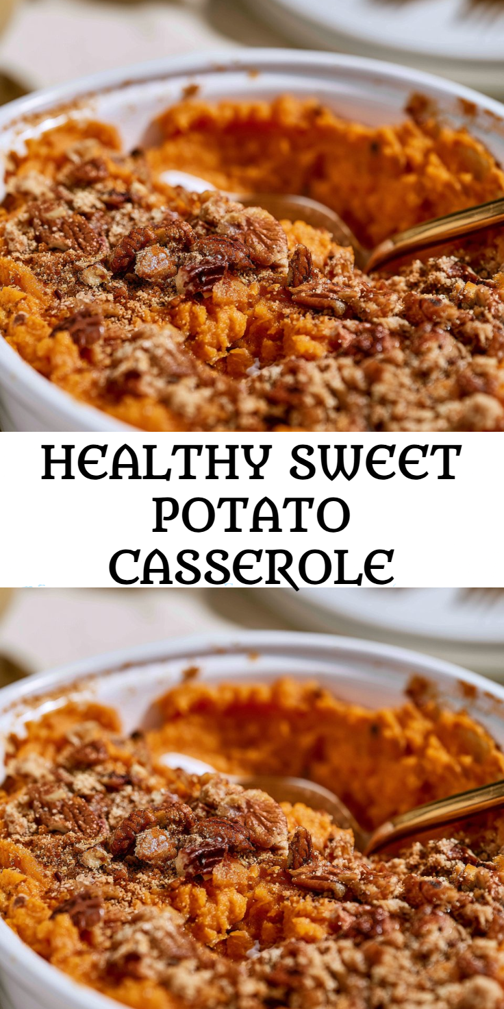 Healthy Sweet Potato Casserole