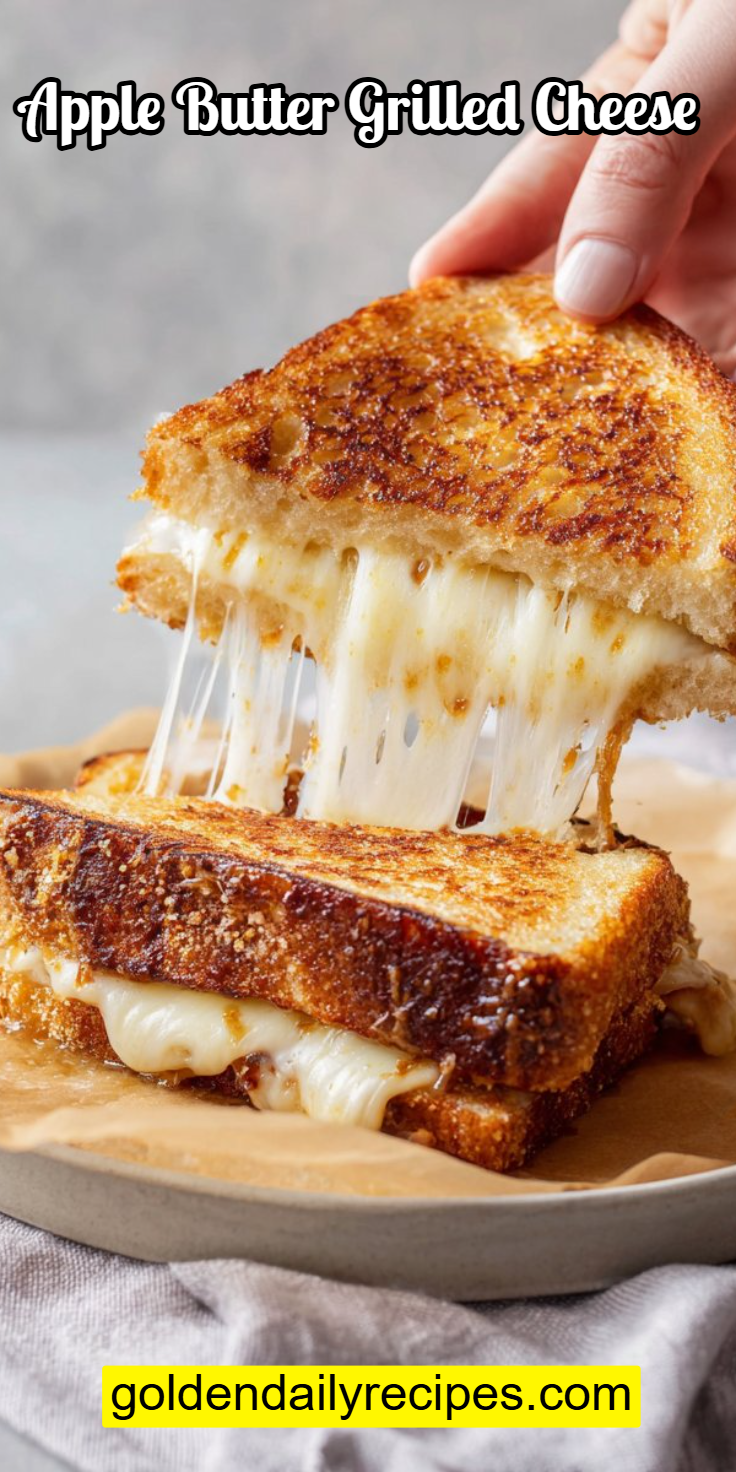 Apple Butter Grilled Cheese