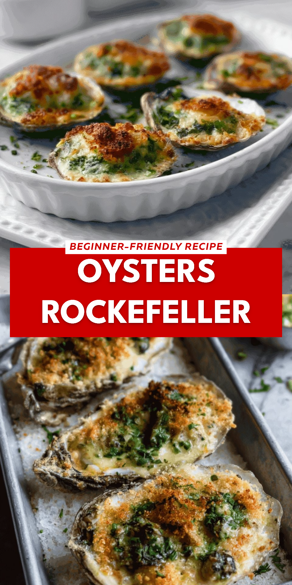 Oysters Rockefeller