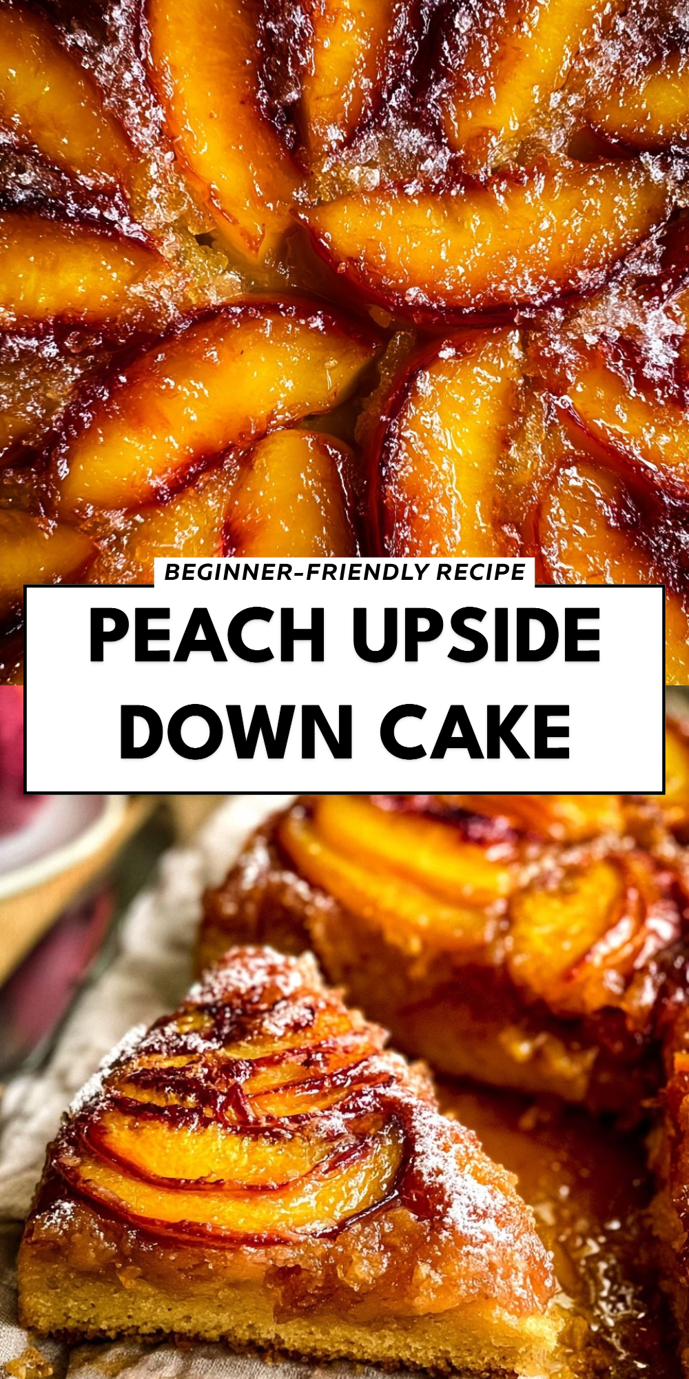 Peach Upside Down Cake