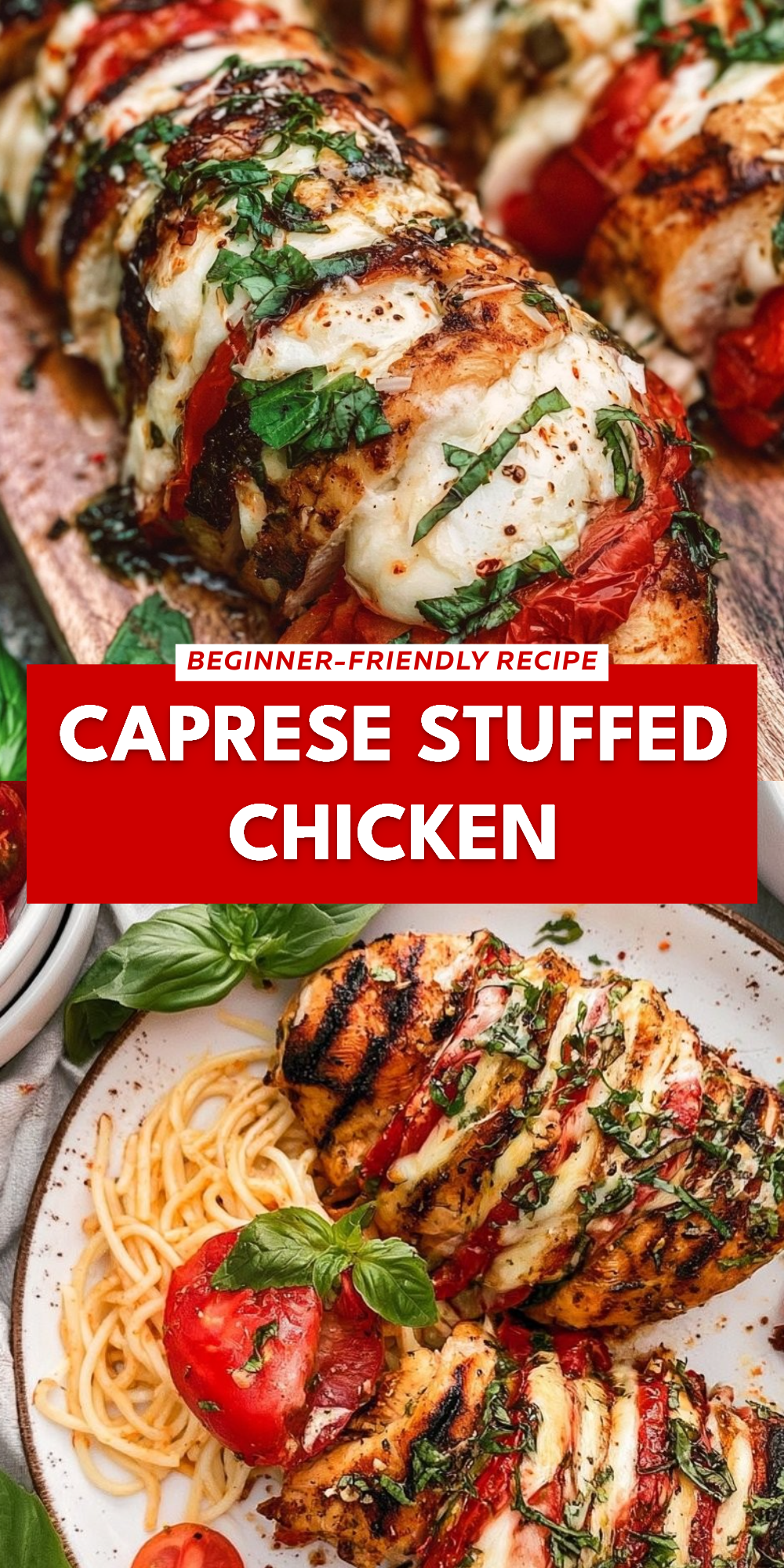 Caprese Stuffed Chicken