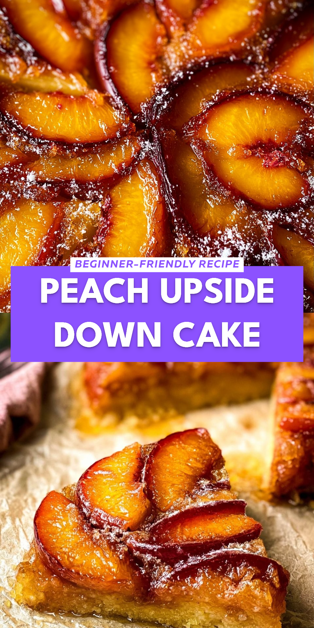 Peach Upside Down Cake