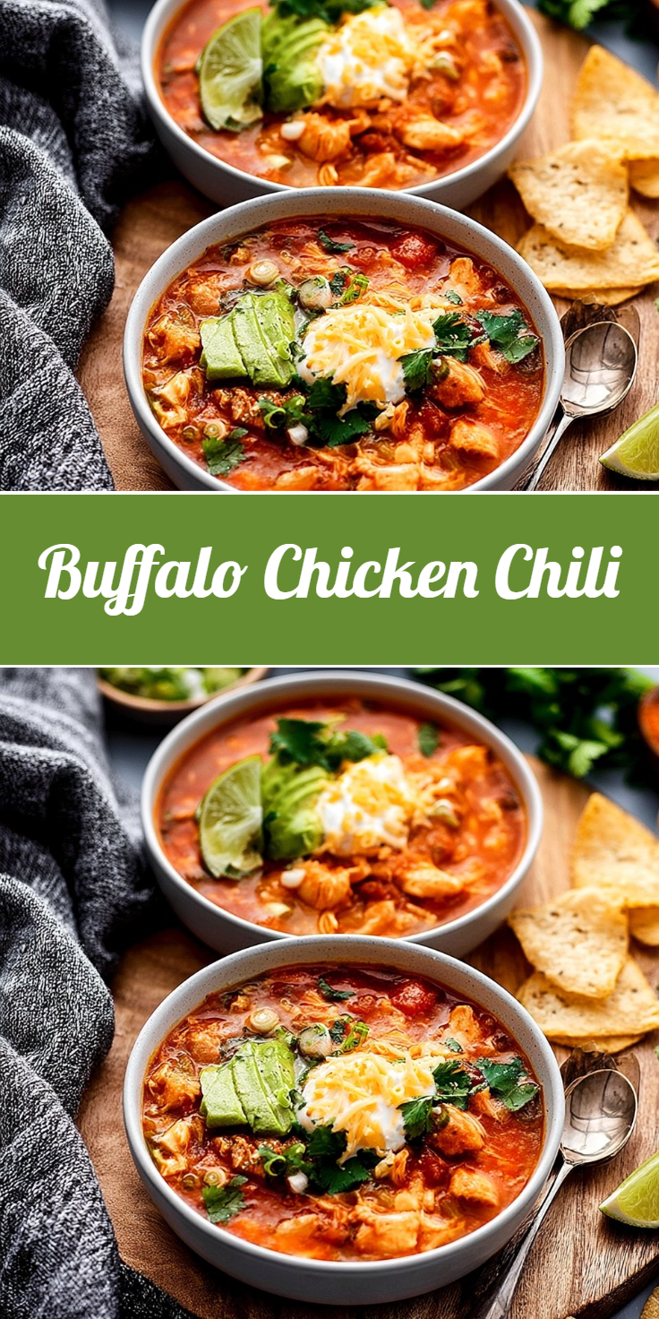 Buffalo Chicken Chili