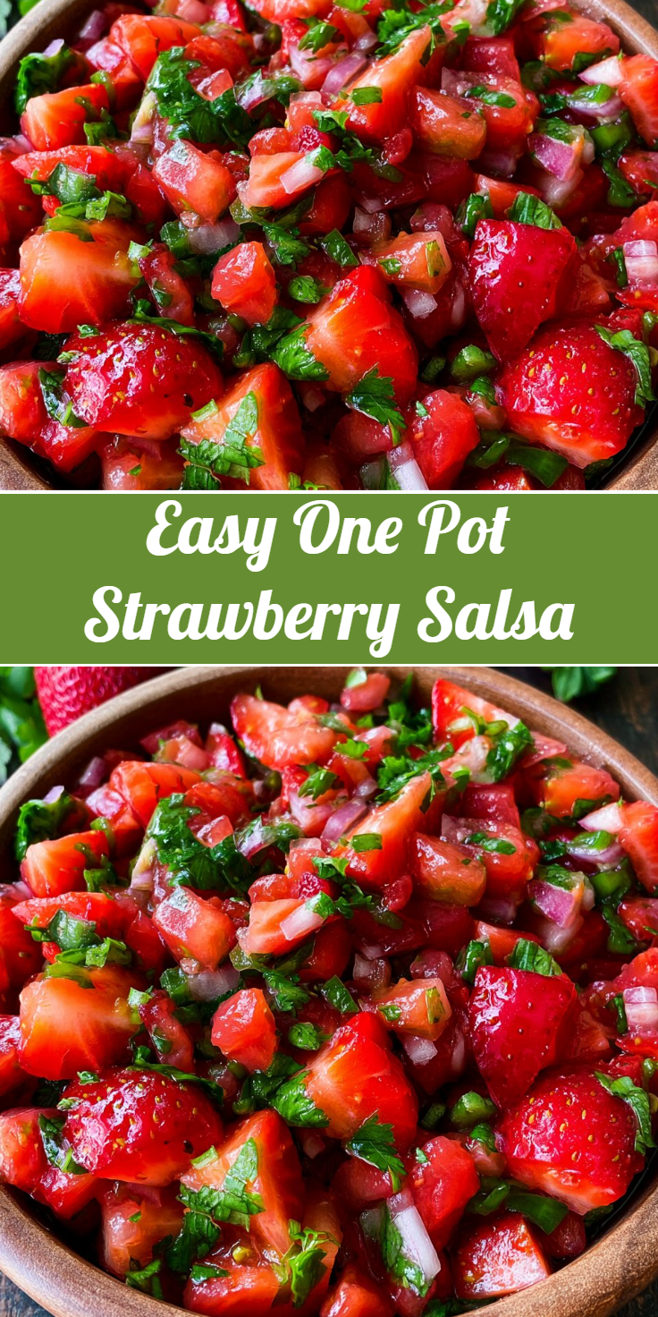 Easy One Pot Strawberry Salsa