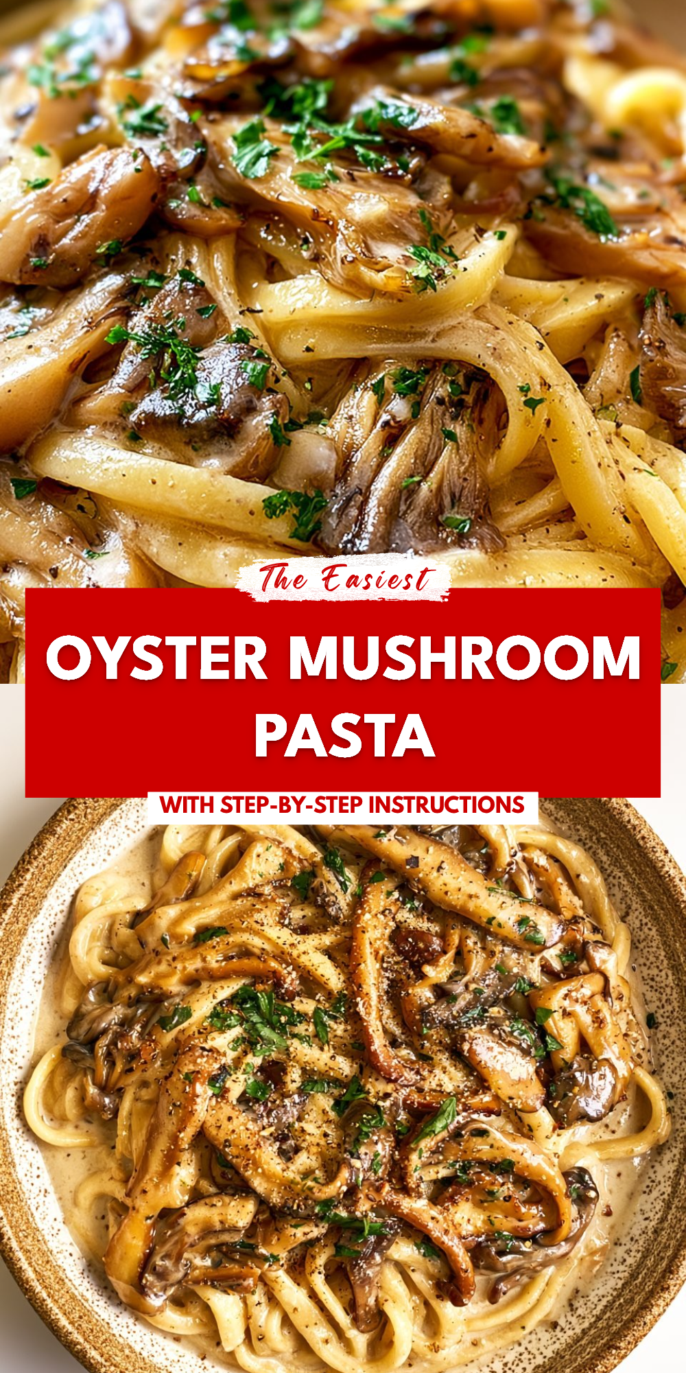 Oyster Mushroom Pasta