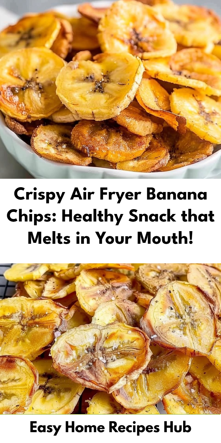 Air Fryer Banana Chips