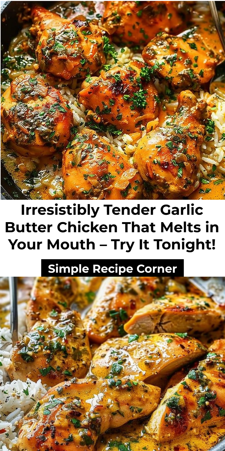 Garlic Butter Chicken Recipe