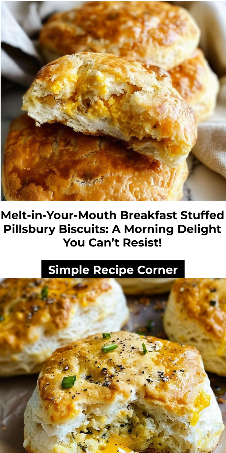 Breakfast Stuffed Biscuits