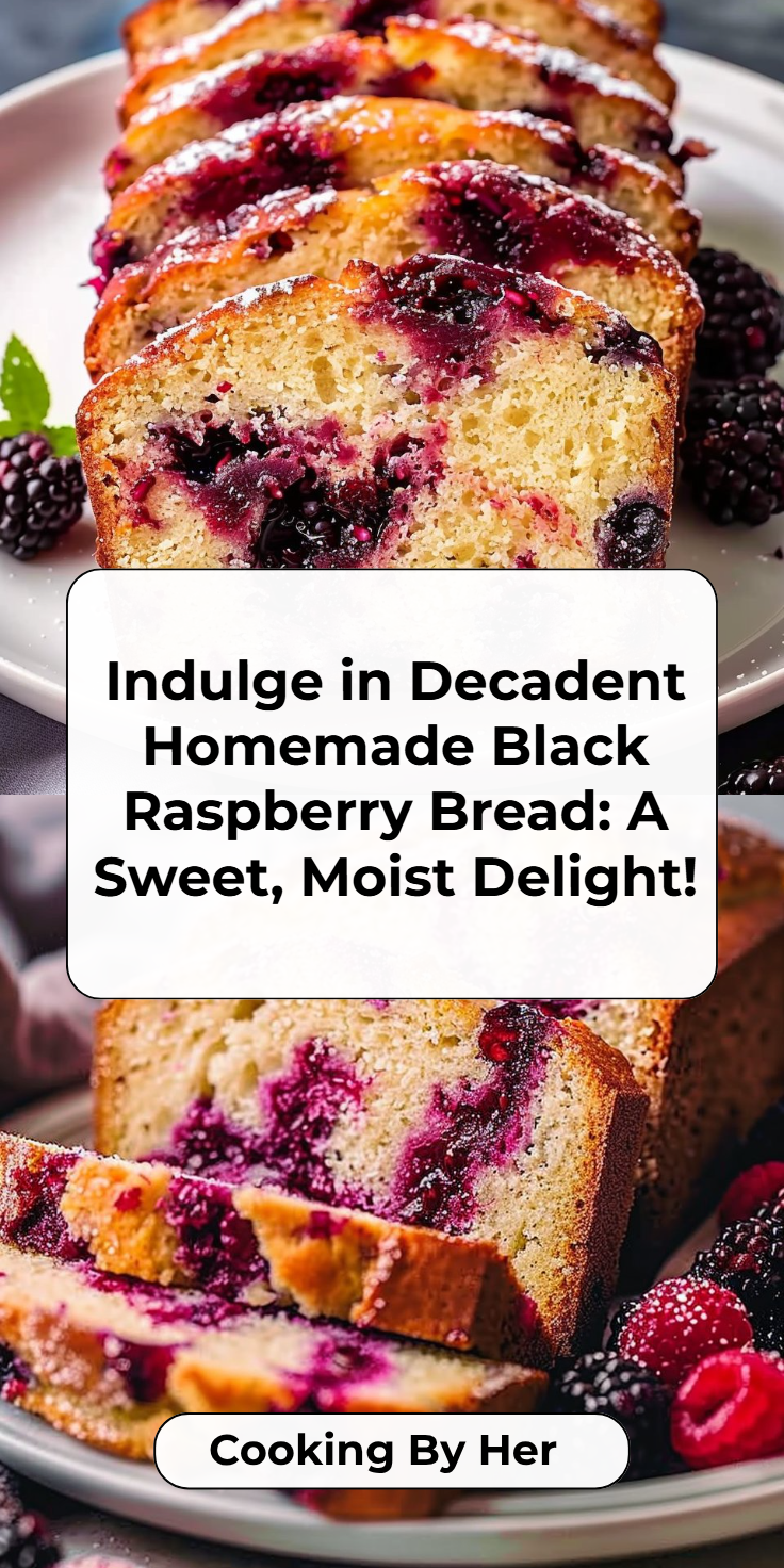Homemade Black Raspberry Bread: Quick, Irresistible, 15-Min Bake