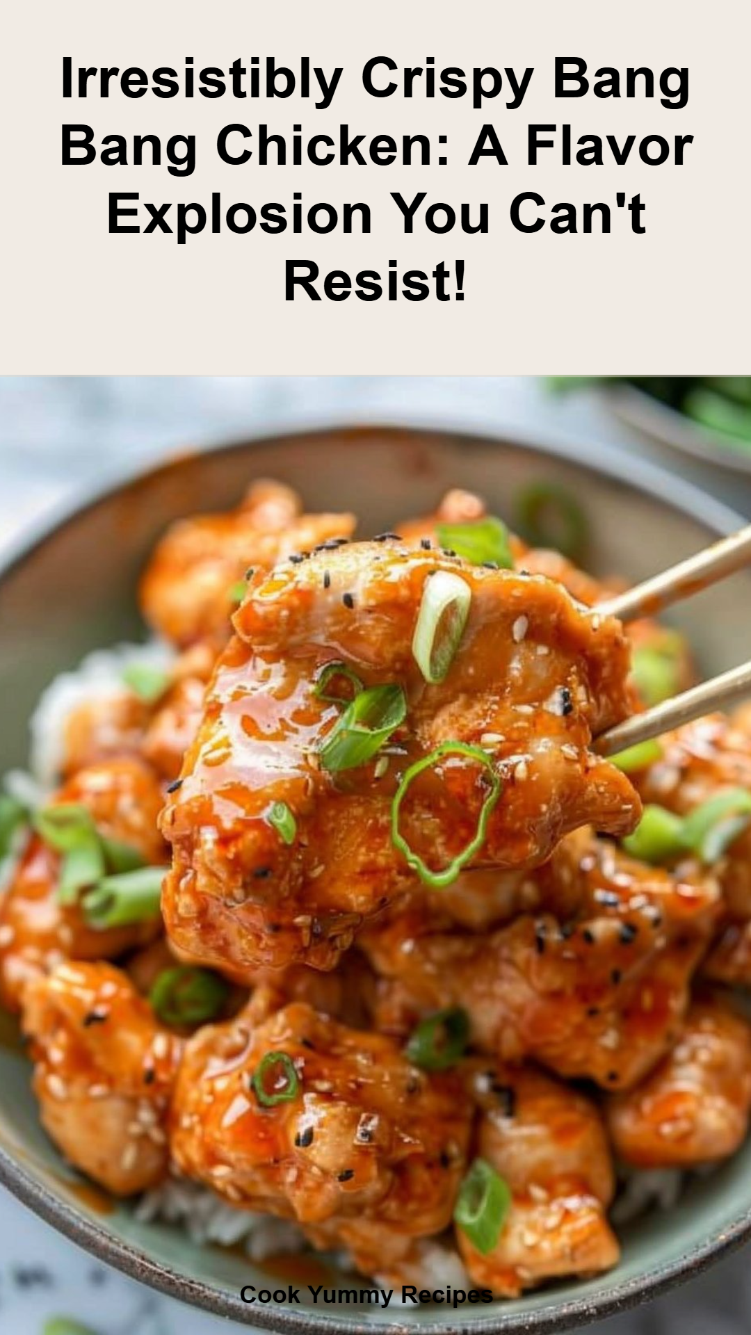 Bang Bang Chicken Recipe