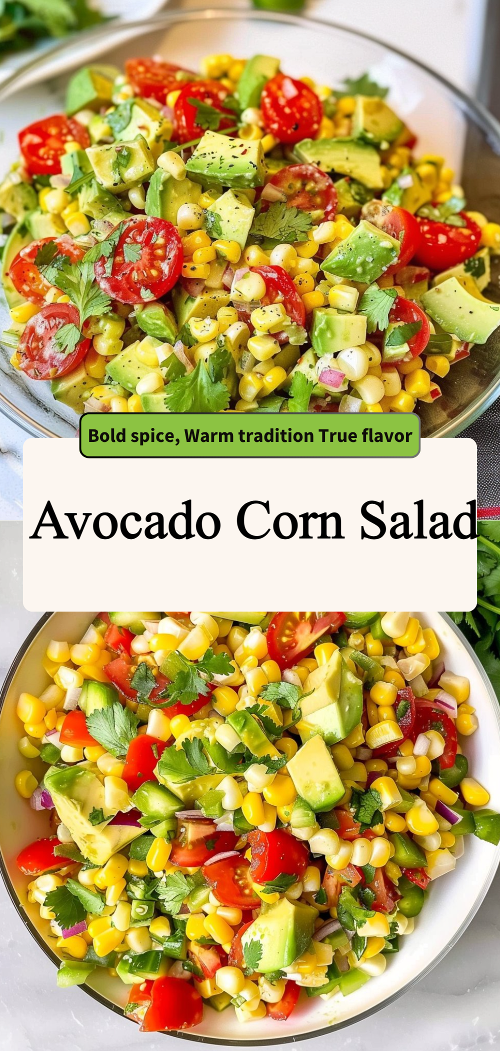 Avocado Corn Salad 4 Avocado Corn Salad