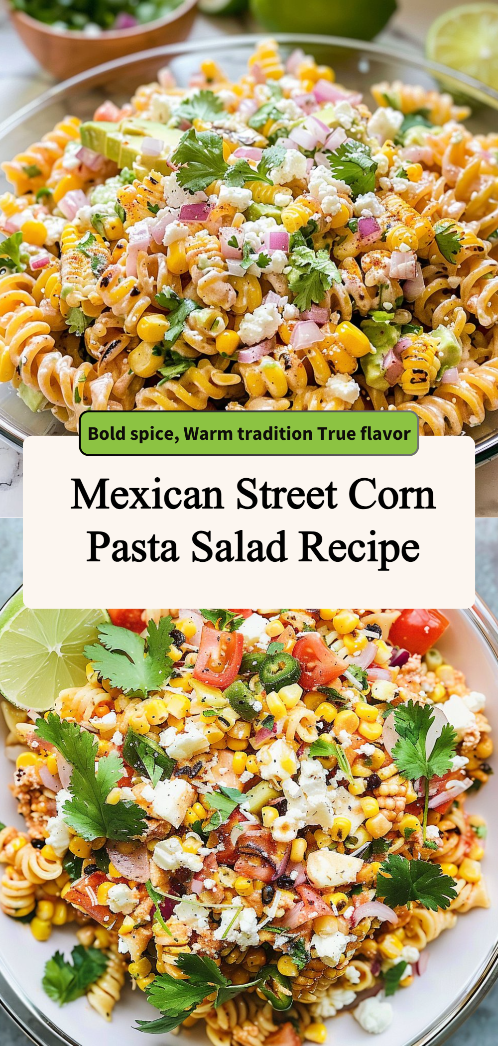Mexican Street Corn Pasta Salad Recipe 4 Mexican Street Corn Pasta Salad Recipe