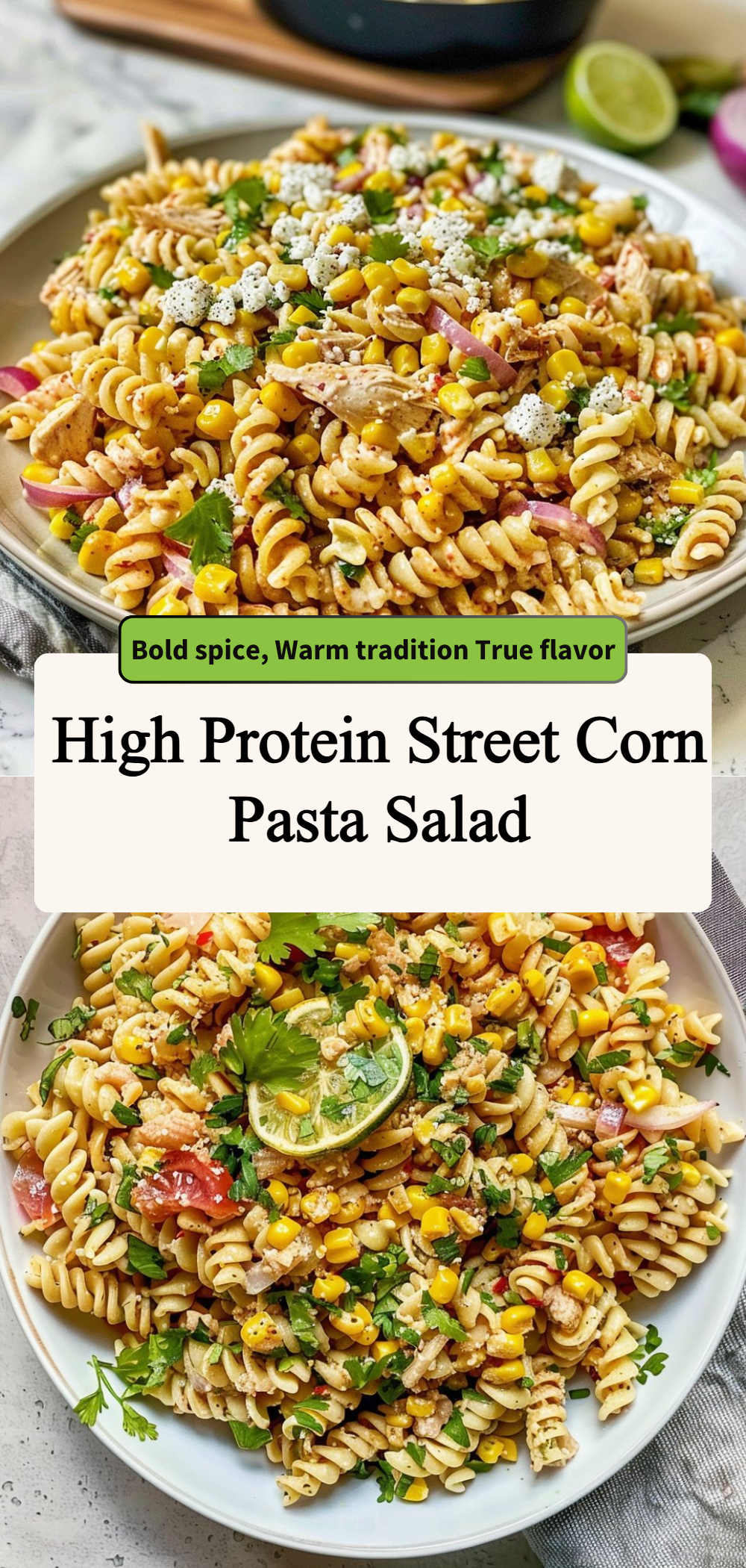 High Protein Street Corn Pasta Salad 4 High Protein Street Corn Pasta Salad