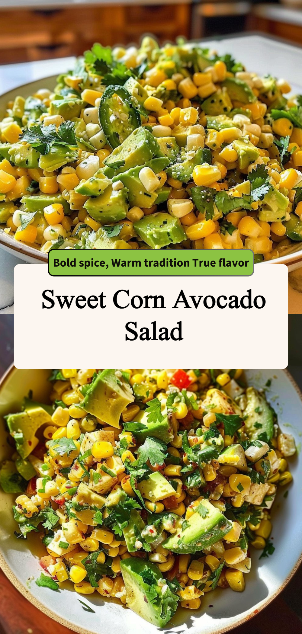 Sweet Corn Avocado Salad 4 Sweet Corn Avocado Salad