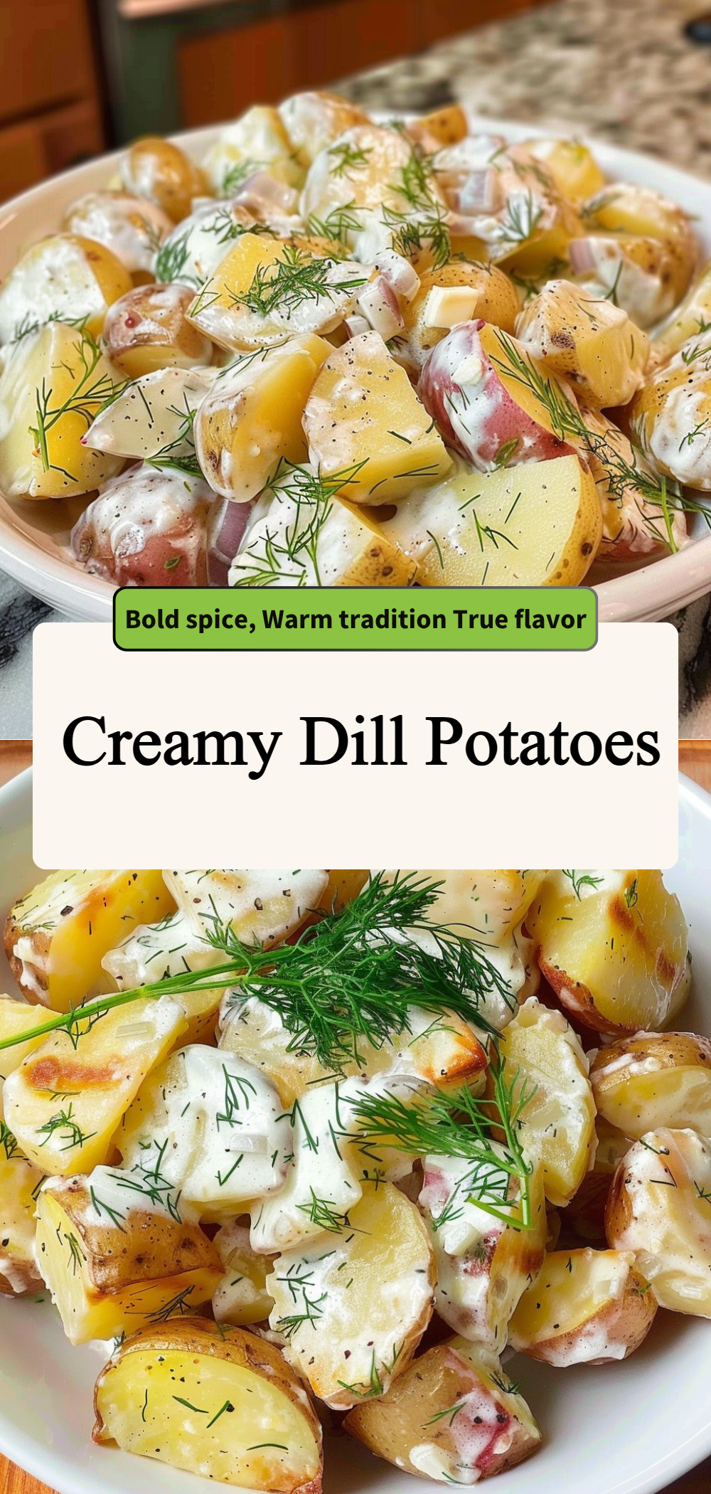 Creamy Dill Potatoes 4 Creamy Dill Potatoes