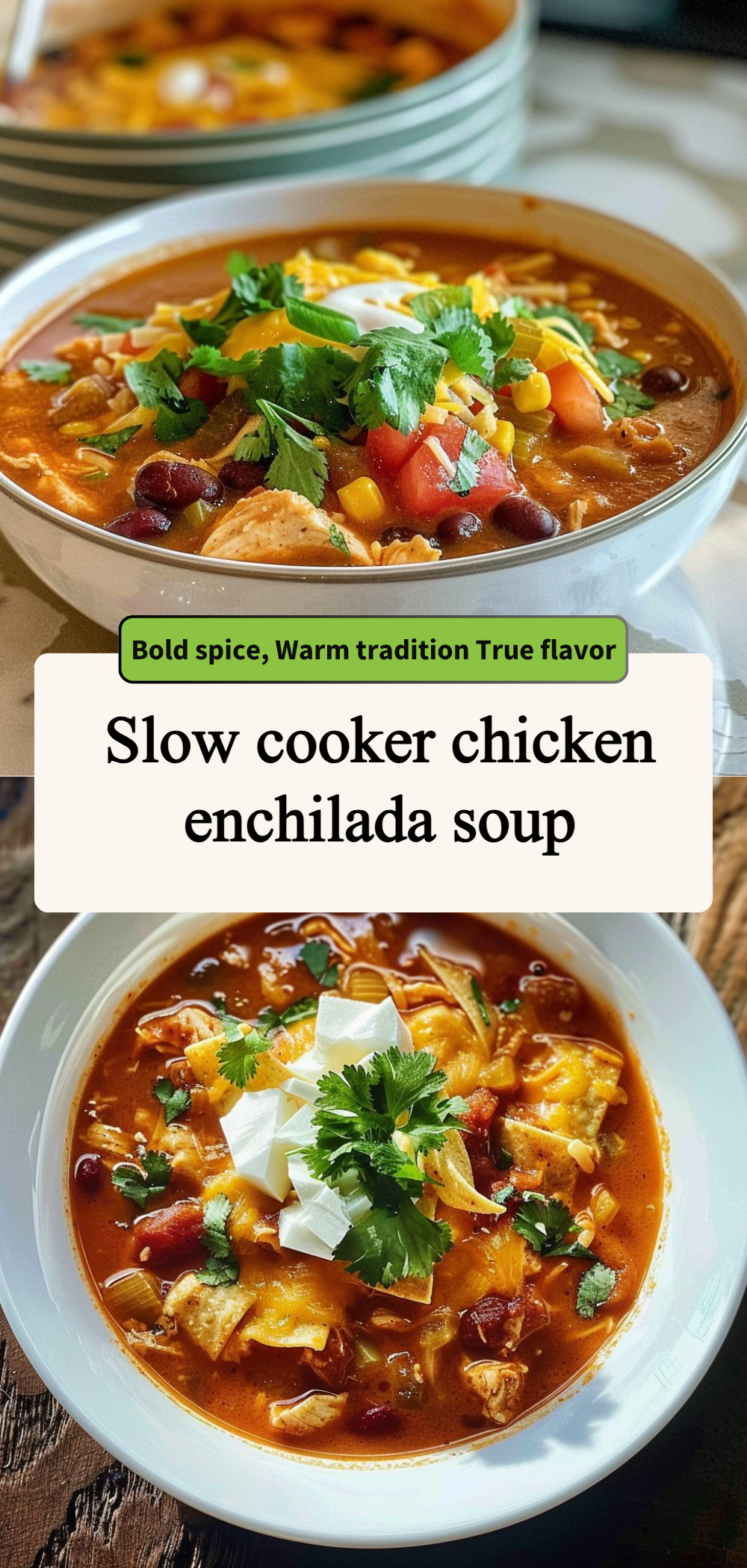 Slow cooker chicken enchilada soup 4 Slow cooker chicken enchilada soup