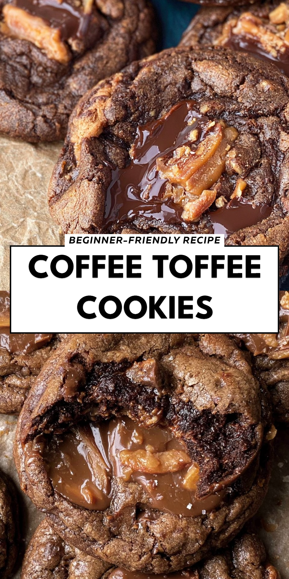 Coffee Toffee Cookies