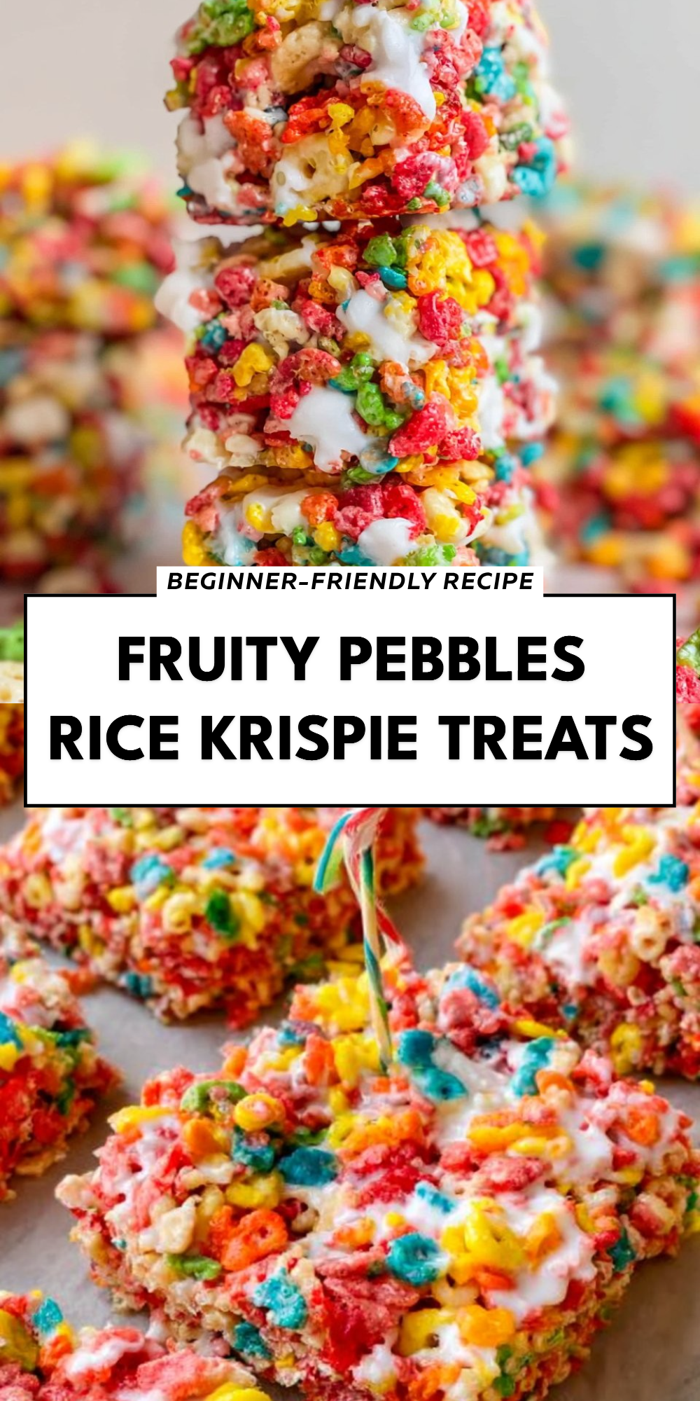Fruity Pebbles Rice Krispie Treats