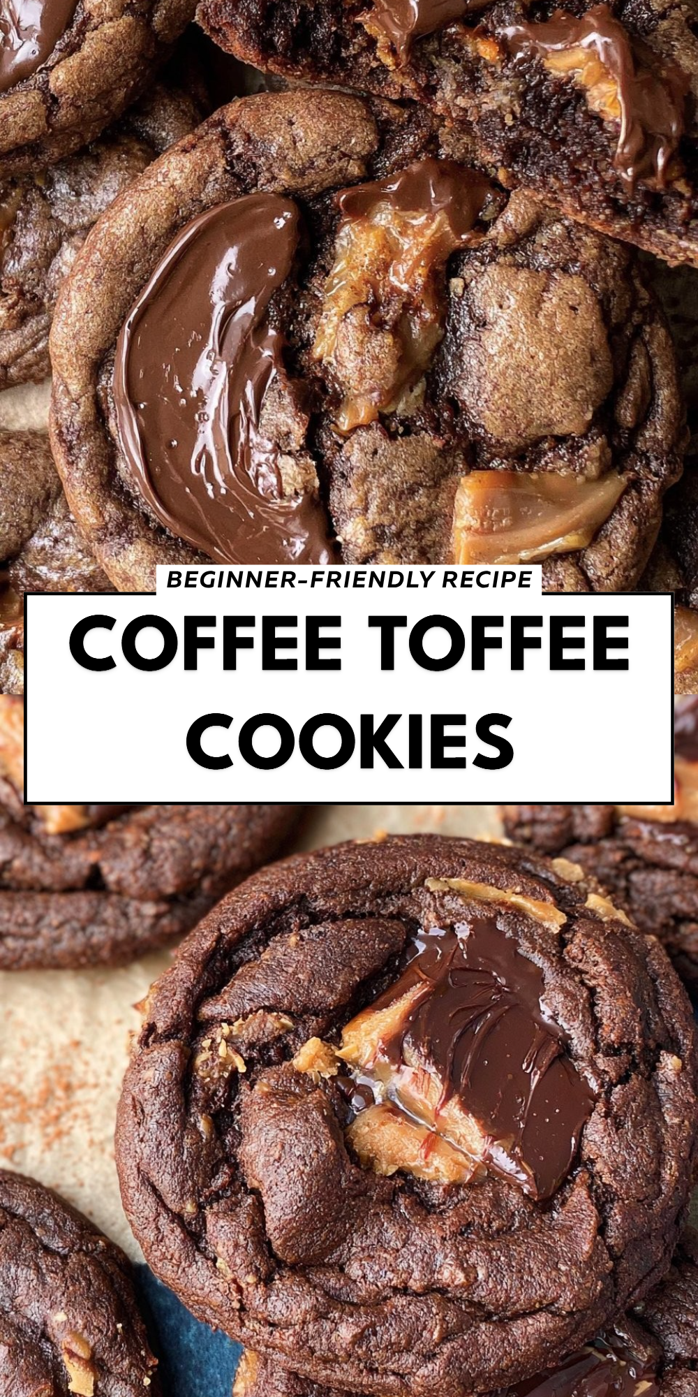 Coffee Toffee Cookies