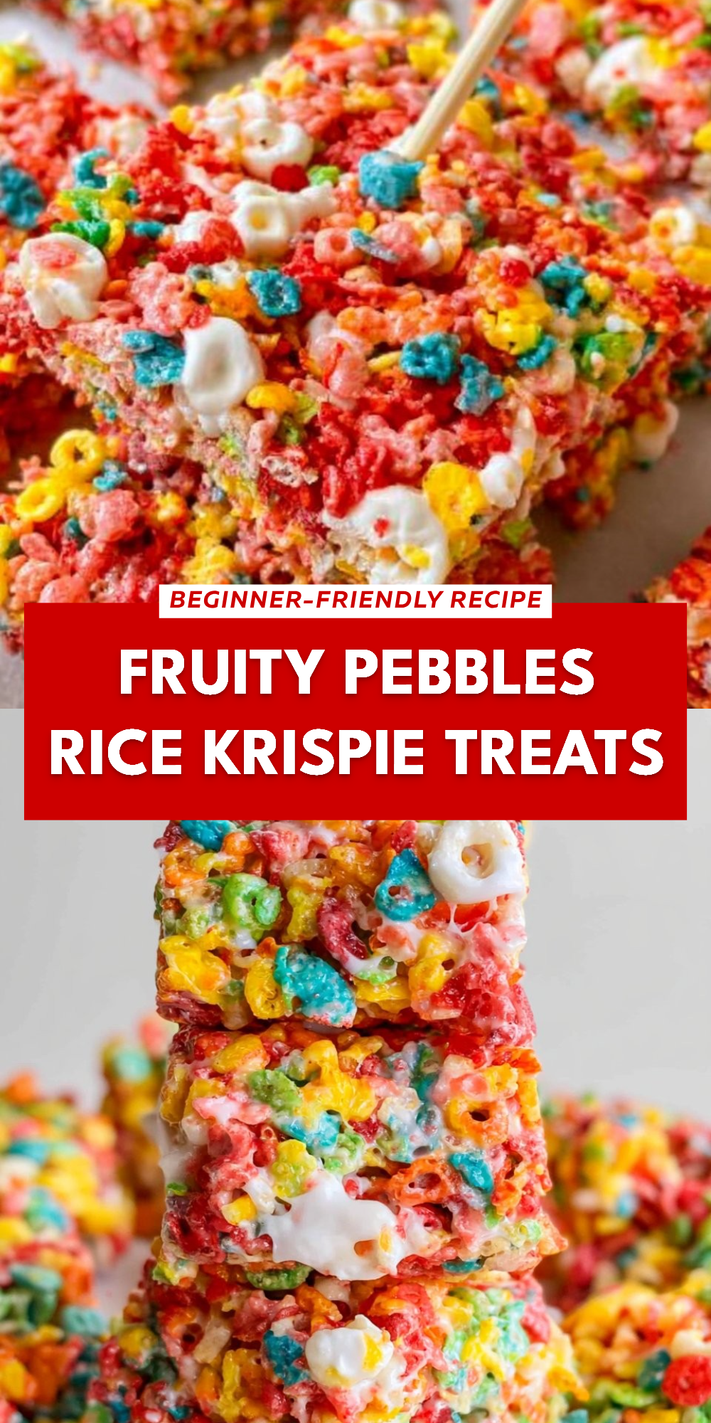 Fruity Pebbles Rice Krispie Treats