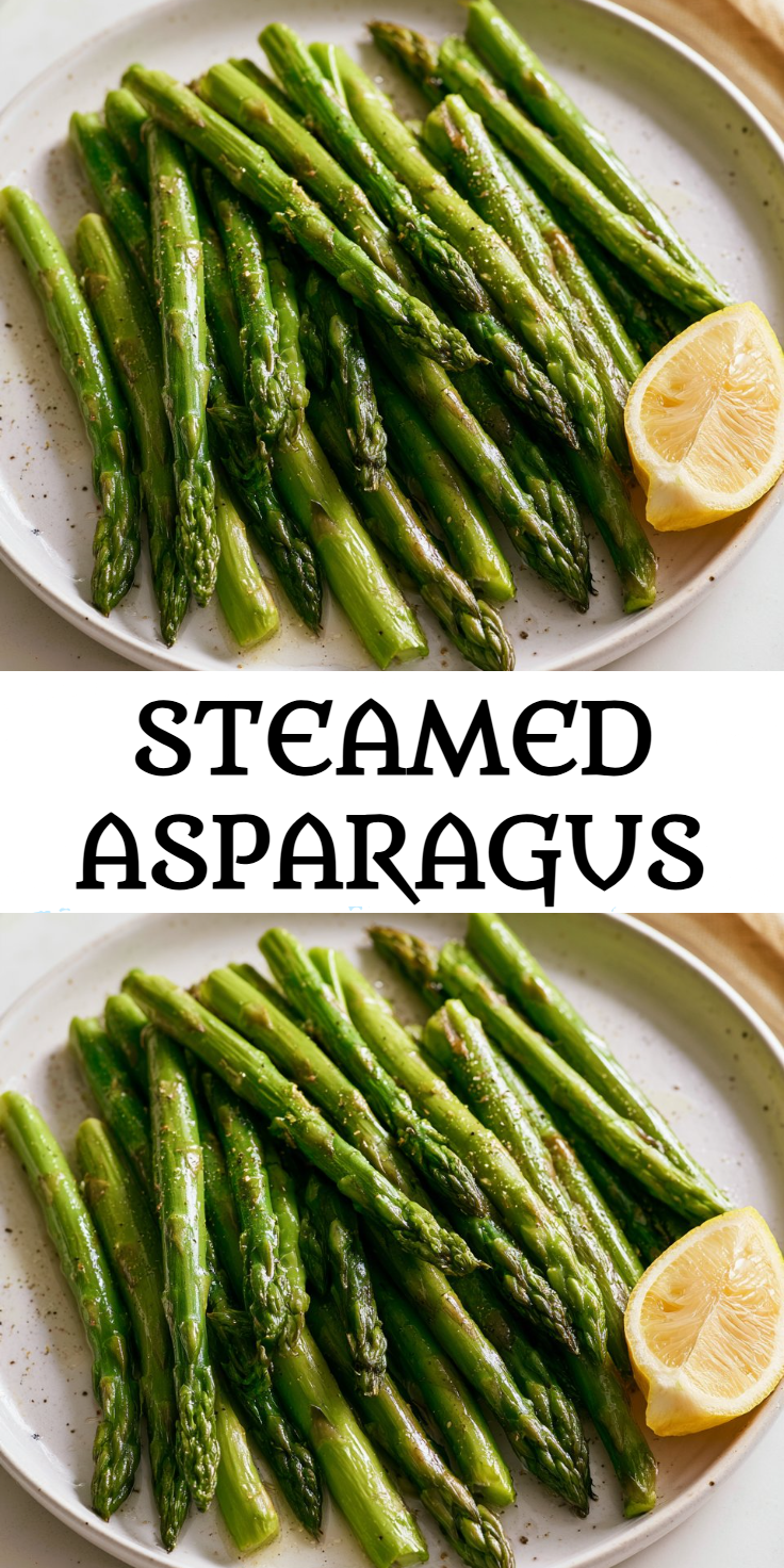 Steamed Asparagus